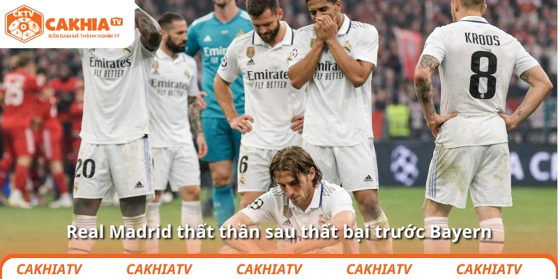 Real Madrid thất thần sau thất bại trước Bayern